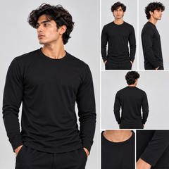 Long Sleeve 100% Polyester T-Shirt