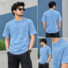 Acid Wash T-Shirt β STYLE #HT135 | 100% Premium Cotton | Relaxed Fit