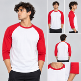 Raglan Three-Quarter Sleeve T-Shirt HT570