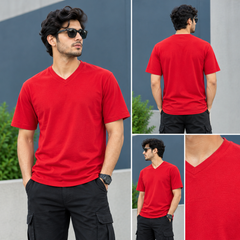 V-NECK SHORT SLEEVE-HT640V