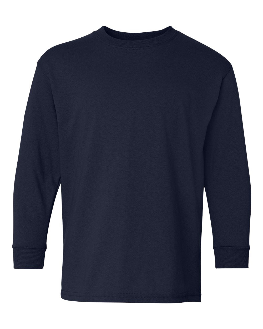 Youth Long Sleeve T-Shirt HT540B | 100% Cotton Classic Fit Tee